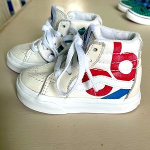 Toddler size 4 High top Vans